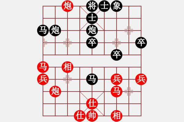 象棋棋譜圖片：2019第4屆智運會象少女個賽趙倩婷先勝張心瑜6 - 步數(shù)：40 