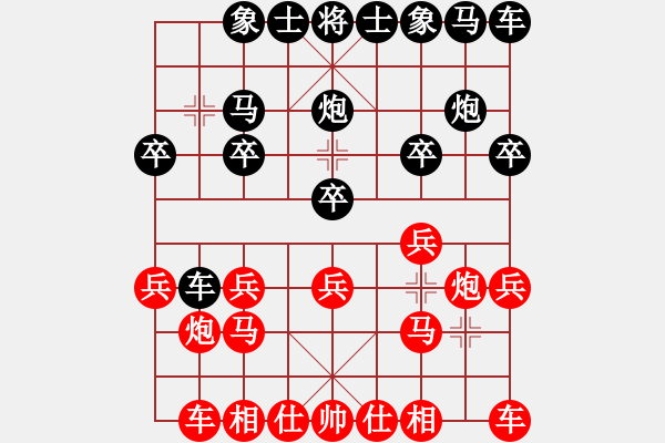 象棋棋譜圖片：第五局 杭縣吳之謙(先勝) 平陽謝俠遜 - 步數(shù)：10 