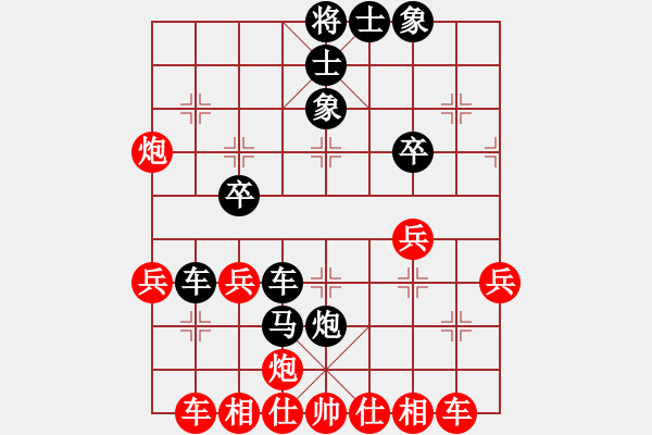 象棋棋譜圖片：2015年“蓀湖杯”全國象棋青年精英賽第3輪北京幺毅先和山西毋君臨 - 步數：40 