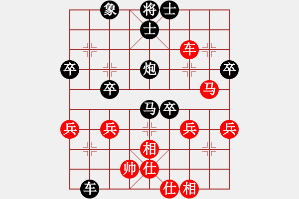 象棋棋譜圖片：花山區(qū)張瑞清先負錫山區(qū)華青山（第六輪） - 步數(shù)：54 