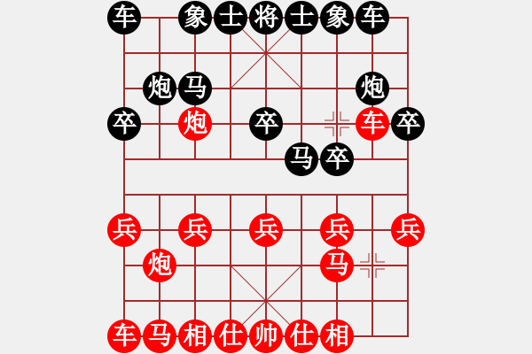 象棋棋譜圖片：趙正一(5段)-勝-hljlch(3段) - 步數(shù)：10 