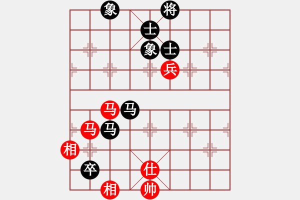 象棋棋譜圖片：江湖黑馬(9星)-和-haxxx(9星) - 步數(shù)：200 