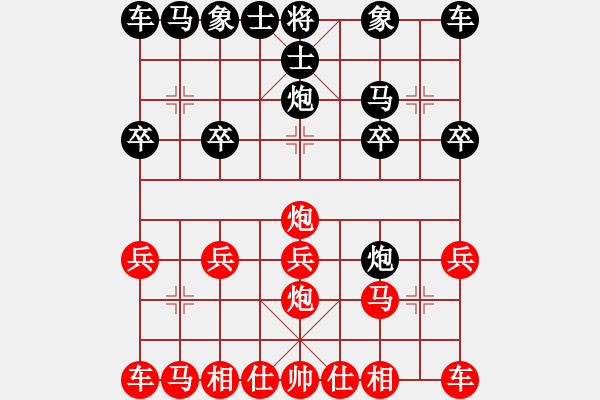 象棋棋譜圖片：華山堅(jiān)刀 對(duì) 北方快劍 - 步數(shù)：10 