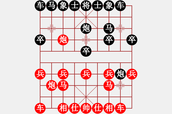 象棋棋譜圖片：劉茜的老公(7段)-勝-chenweiwu(4段) - 步數(shù)：10 