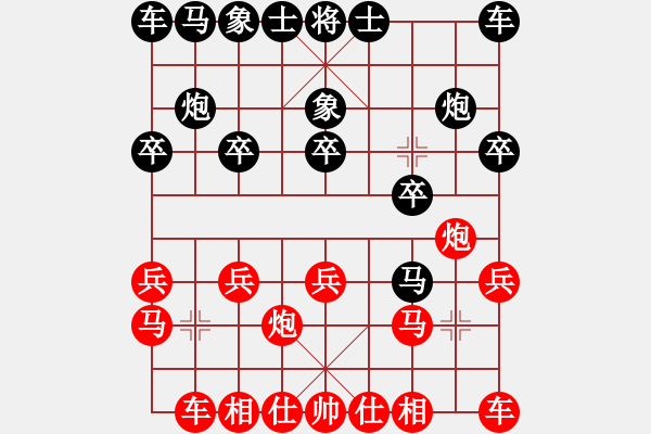 象棋棋譜圖片：軍英[1509941092] -VS- ST學大教育[1959230974] - 步數：10 