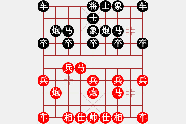 象棋棋譜圖片：桔中高手(5段)-勝-九九女兒紅(5段) - 步數(shù)：10 