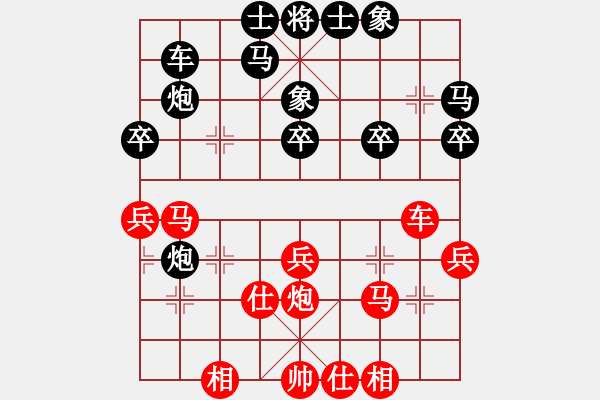 象棋棋譜圖片：wdzlz(7星)-負(fù)-foxyy(9星) - 步數(shù)：40 