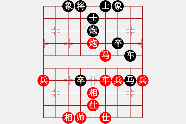 象棋棋譜圖片：杭州宋城棋院張培俊先勝江蘇無錫陶雷 - 步數(shù)：60 