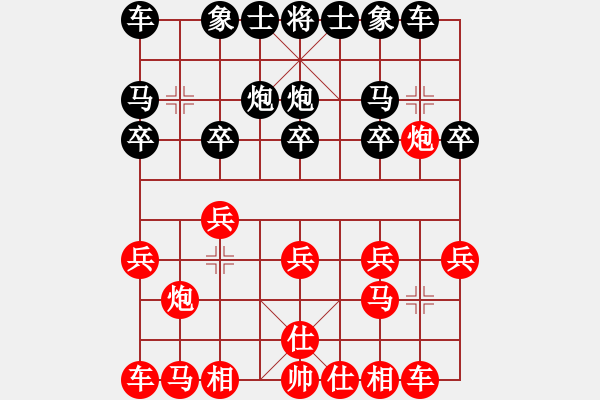 象棋棋譜圖片：財(cái)神(2段)-勝-雄闊海渡江(5段)攻伐有強(qiáng)度 - 步數(shù)：10 