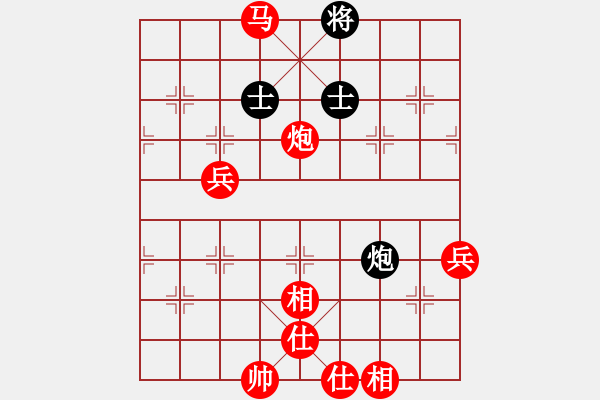 象棋棋譜圖片：財(cái)神(2段)-勝-雄闊海渡江(5段)攻伐有強(qiáng)度 - 步數(shù)：100 