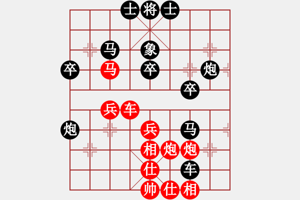 象棋棋譜圖片：血?jiǎng)μm心(9段)-勝-西毒歐陽(yáng)烽(5段) - 步數(shù)：40 