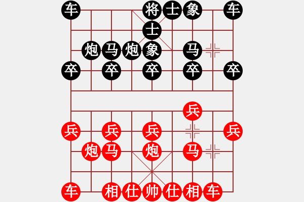 象棋棋譜圖片：煙臺好啊(3段)-負-破蒼(月將) - 步數(shù)：10 