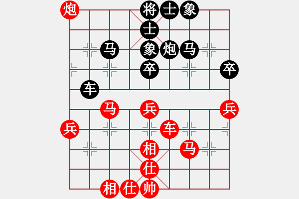 象棋棋譜圖片：真英雄(無上)-和-四海鐵血(6段) - 步數(shù)：60 