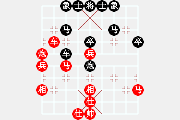 象棋棋譜圖片：真英雄(無上)-和-四海鐵血(6段) - 步數(shù)：80 