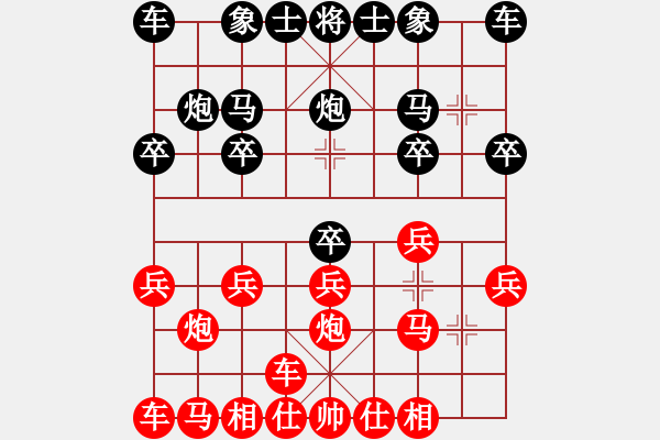 象棋棋譜圖片：橫才俊儒[292832991] -VS- 太湖浮萍[609059223] - 步數(shù)：10 