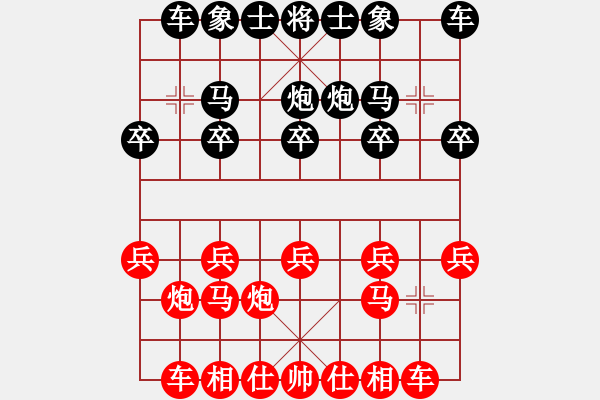 象棋棋譜圖片：人生無(wú)悔[3088837566] -VS- 摯誠(chéng)[592937118] - 步數(shù)：10 