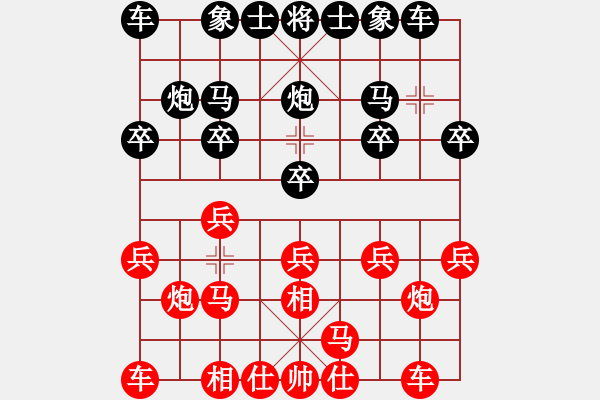 象棋棋譜圖片：5笑熬漿糊（先負(fù)）風(fēng)在行 - 步數(shù)：10 