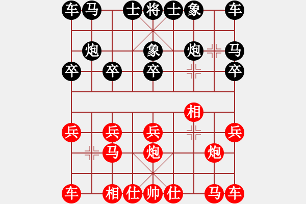 象棋棋譜圖片：弘揚象棋(8段)-勝-風之林(5段) - 步數(shù)：10 