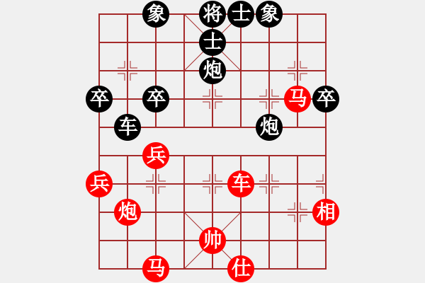 象棋棋譜圖片：老虎臺(2段)-勝-王者至尊(3段) - 步數(shù)：60 