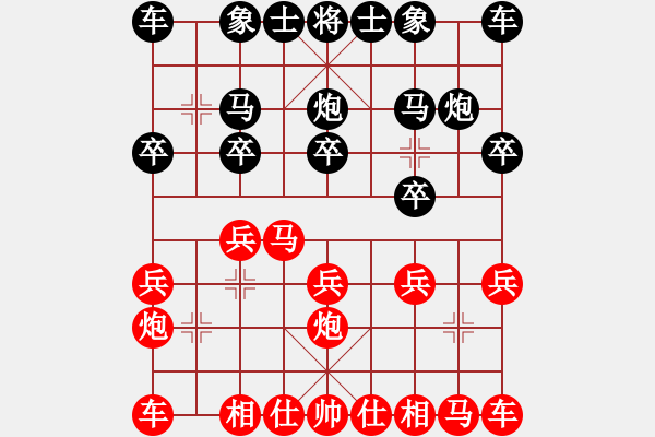 象棋棋譜圖片：2018南平第三屆唐金俤杯黃蕾蕾先勝?gòu)堄? - 步數(shù)：10 