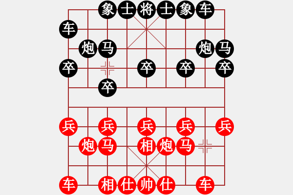 象棋棋譜圖片：聖手飛刀(天帝)-和-品茶(天帝) - 步數(shù)：10 