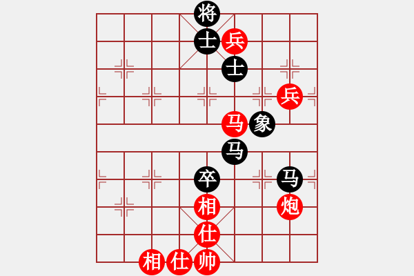 象棋棋譜圖片：分紅比例符合技術(shù)開 和 老羅開講 - 步數(shù)：110 