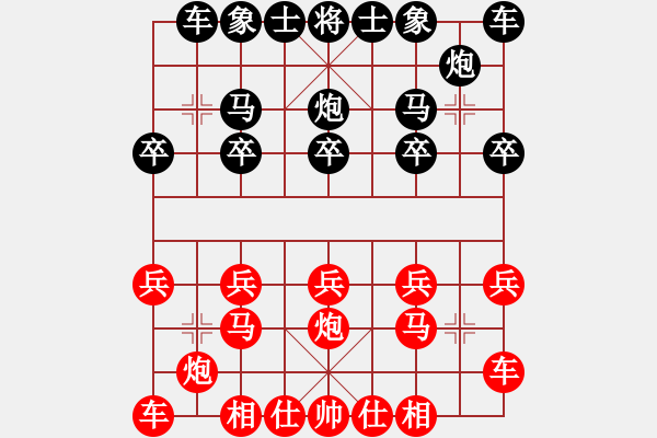 象棋棋譜圖片：太守棋狂先勝?gòu)V東嶺南象協(xié)翰墨飄香2017?8?7 - 步數(shù)：10 