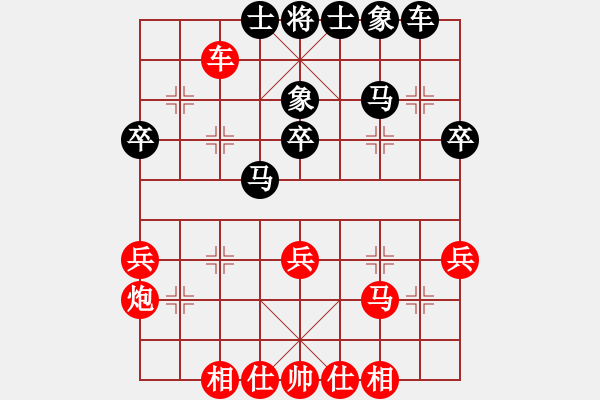 象棋棋譜圖片：Phao Dau Tien Tot 7 Qua Ha Xe.BPM - 步數(shù)：51 