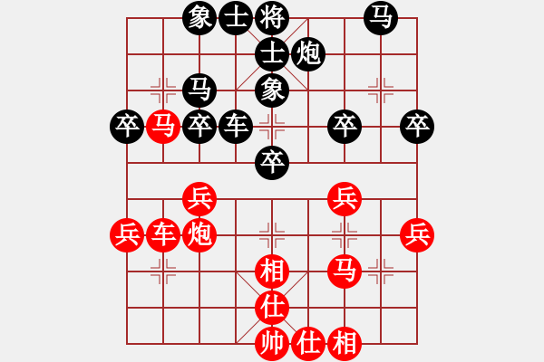 象棋棋譜圖片：金裝新韌(5r)-勝-foxaaa(初級(jí)) - 步數(shù)：40 