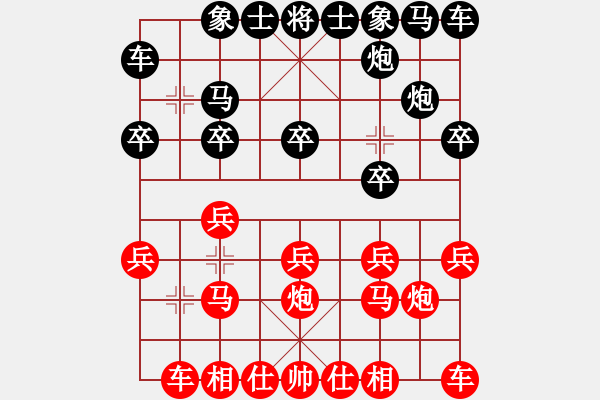 象棋棋譜圖片：guodaVS倚天高手(2015 12 28) - 步數(shù)：10 