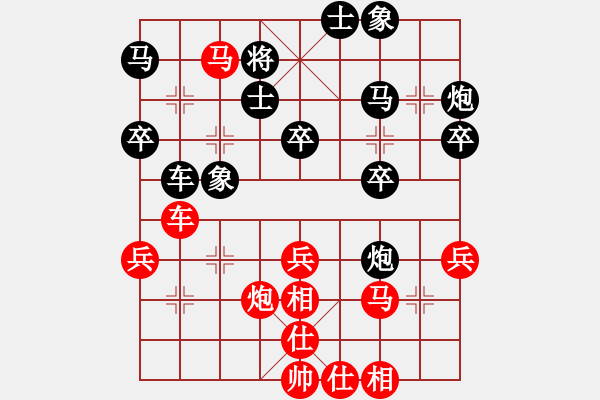 象棋棋譜圖片：一盤快棋,請朋友們指點(diǎn) - 步數(shù)：45 