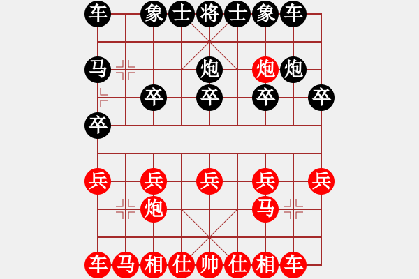 象棋棋譜圖片：峽[2877323858] -VS- 白云藍(lán)天[437445116] - 步數(shù)：10 