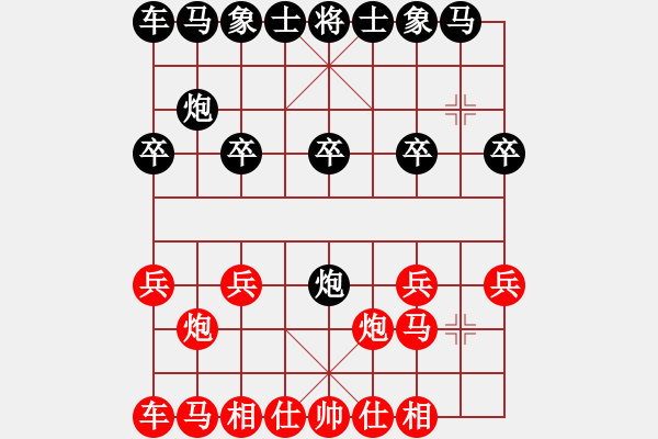 象棋棋譜圖片：小剛弈棋(2段)-負(fù)-您的朋友(9段) - 步數(shù)：10 