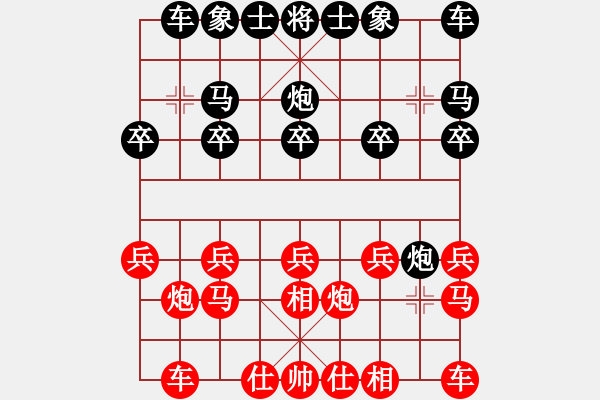 象棋棋譜圖片：飄來(lái)飄去 對(duì) 華山堅(jiān)刀 - 步數(shù)：10 