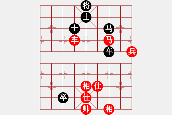 象棋棋譜圖片：霹靂貓(9段)-和-rybkax(8段) - 步數(shù)：200 