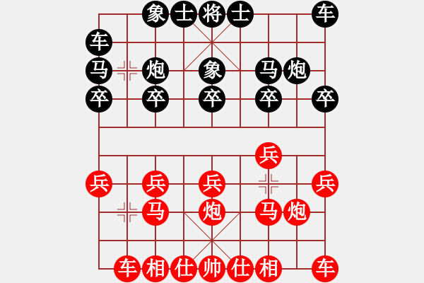 象棋棋譜圖片：紫薇花對紫微郎 負 虎哥 - 步數(shù)：10 