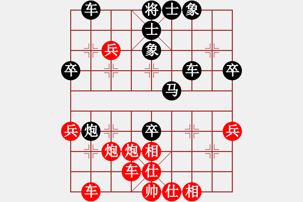 象棋棋譜圖片：青島市(2段)-負(fù)-luguofu(4段) - 步數(shù)：40 