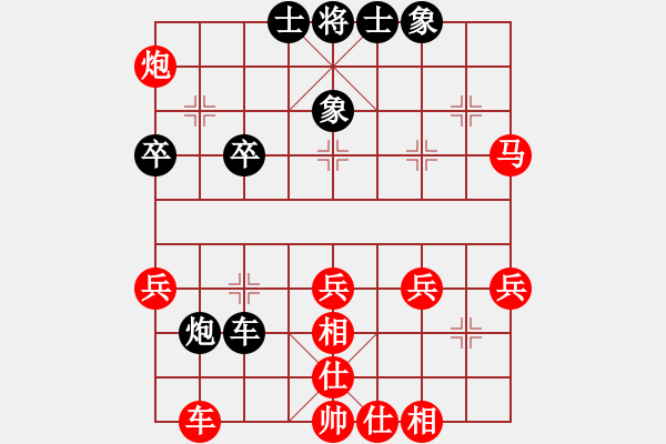 象棋棋譜圖片：名廚(1段)-勝-青島笨蛋(1段) - 步數(shù)：50 