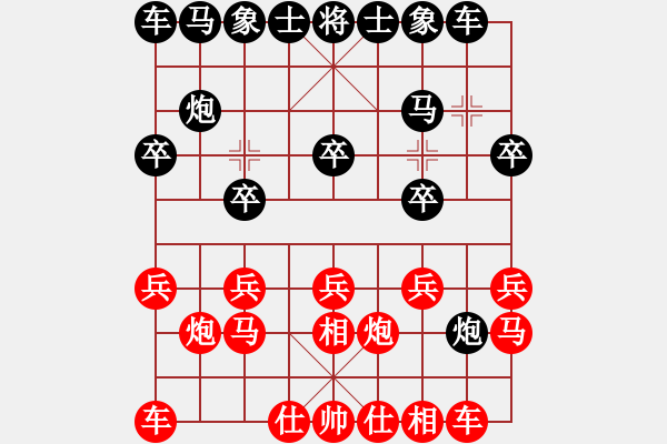 象棋棋譜圖片：陳正心 先勝 阮有雄 - 步數(shù)：10 