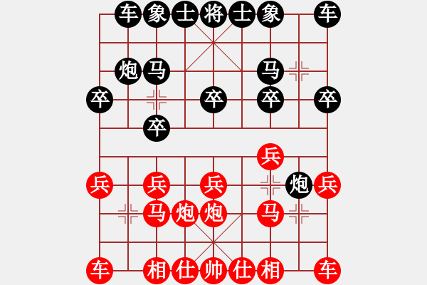 象棋棋譜圖片：2022.10.27.5y五分鐘后勝五六炮 - 步數(shù)：10 