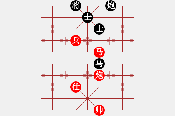 象棋棋譜圖片：malaty(7段)-和-理智航向(6段) - 步數(shù)：200 