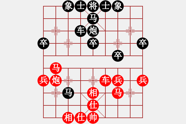 象棋棋譜圖片：錦州老韓(4段)-負-天王門門主(7段) - 步數(shù)：40 