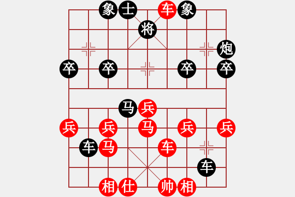 象棋棋譜圖片：進(jìn)馬橫車對過宮炮之馬八進(jìn)七 - 步數(shù)：28 