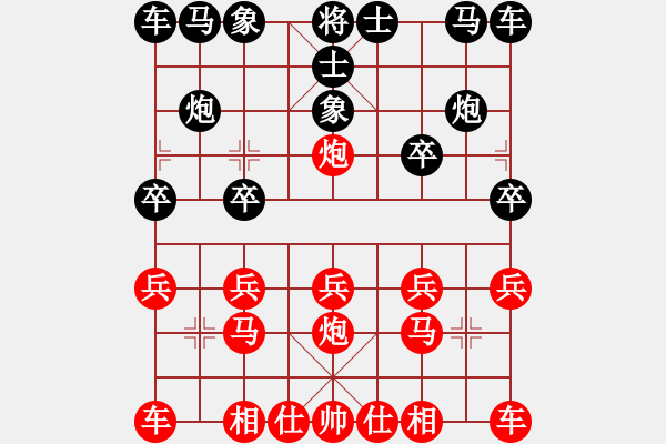 象棋棋譜圖片：橫才俊儒[292832991] -VS- 我心飛揚[1257893051] - 步數(shù)：10 