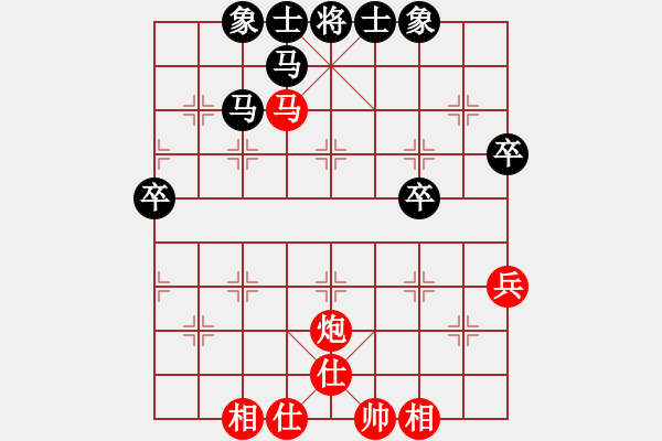 象棋棋譜圖片：磨棋石塊(6f)-負(fù)-琪中琪(天罡) - 步數(shù)：60 