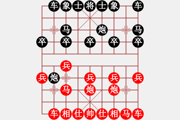 象棋棋譜圖片：吳少博(5r)-負(fù)-武海軍(5r) - 步數(shù)：10 