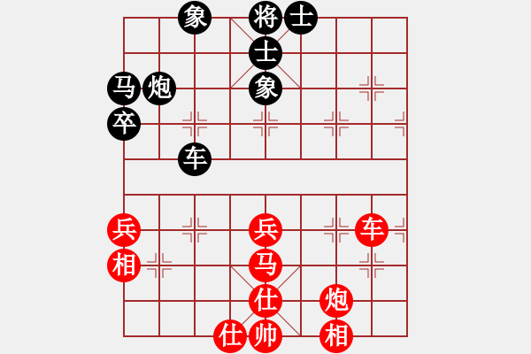 象棋棋譜圖片：飛天盾地(人王)-和-沒有佩服誰(月將) - 步數(shù)：60 