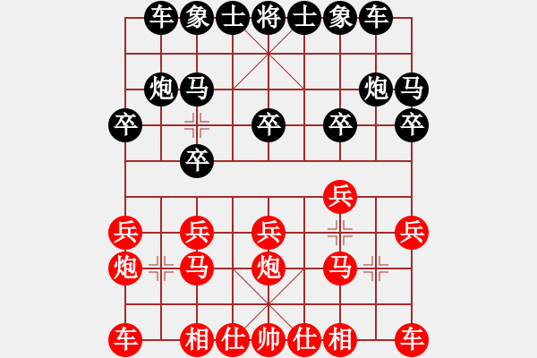 象棋棋譜圖片：付文婷(9-1) 先和 wgp - 步數(shù)：10 