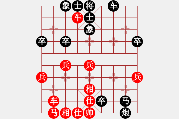 象棋棋譜圖片：黑龍江荊凱強(qiáng)[紅] -VS- 南寧黃子墨[黑]（黑先勝）仙人指路 - 步數(shù)：36 