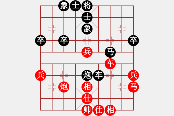 象棋棋譜圖片：中國棋院杭州分院 樓婉倩 勝 河北省體育局棋牌運動中心 劉夢伊 - 步數(shù)：40 